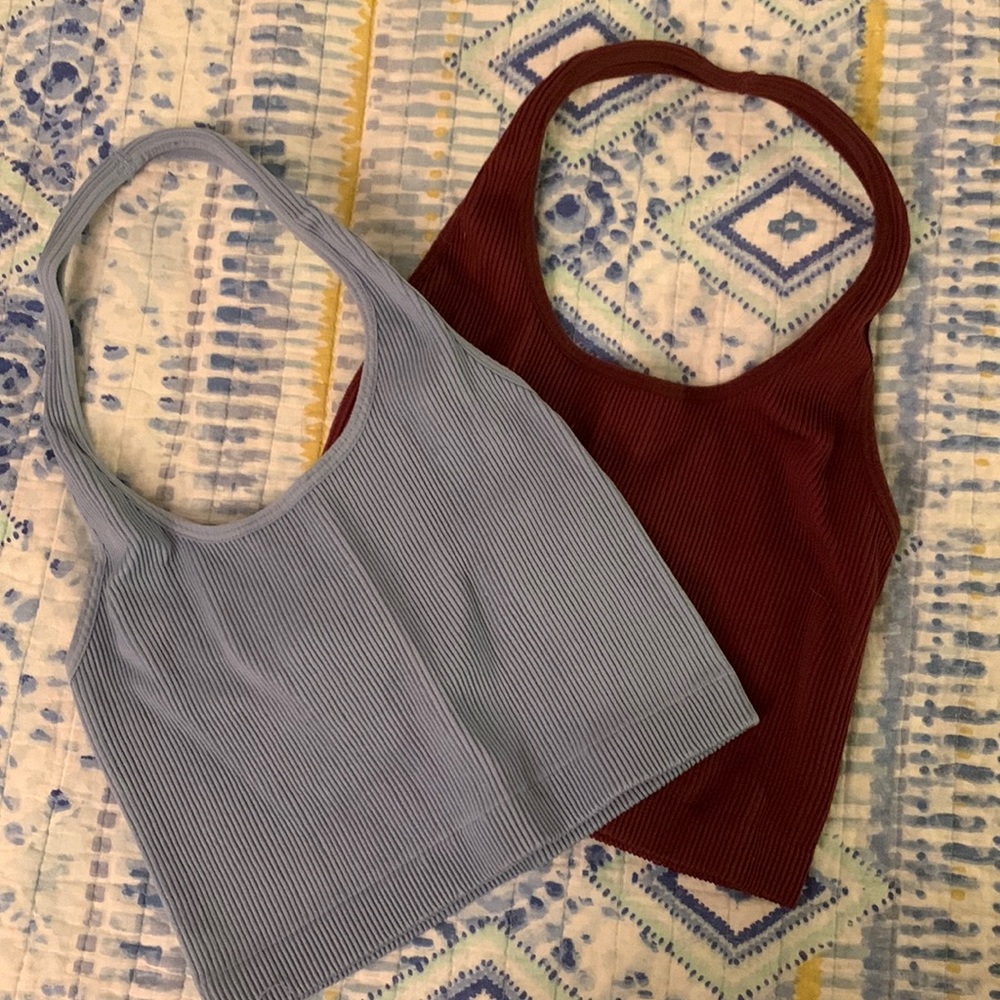 COTTON ON Halter Top (BLUE ONLY)